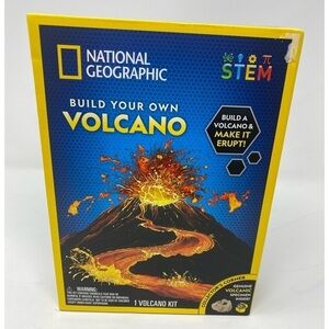 NEW - National Geographic Build your own volcano kit